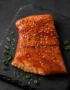 Филе форели горячего копчения с соусом терияки и кунжутом, в/у